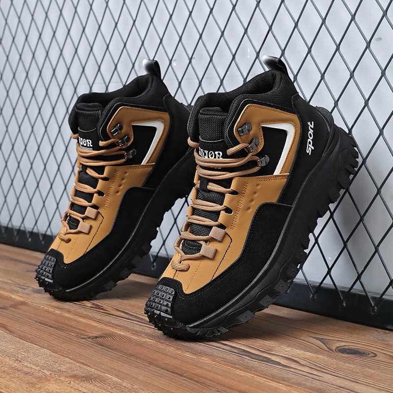 Men'S Fashion Hiking Boots - Men's Wide Width Hiking Shoes Non-Slip