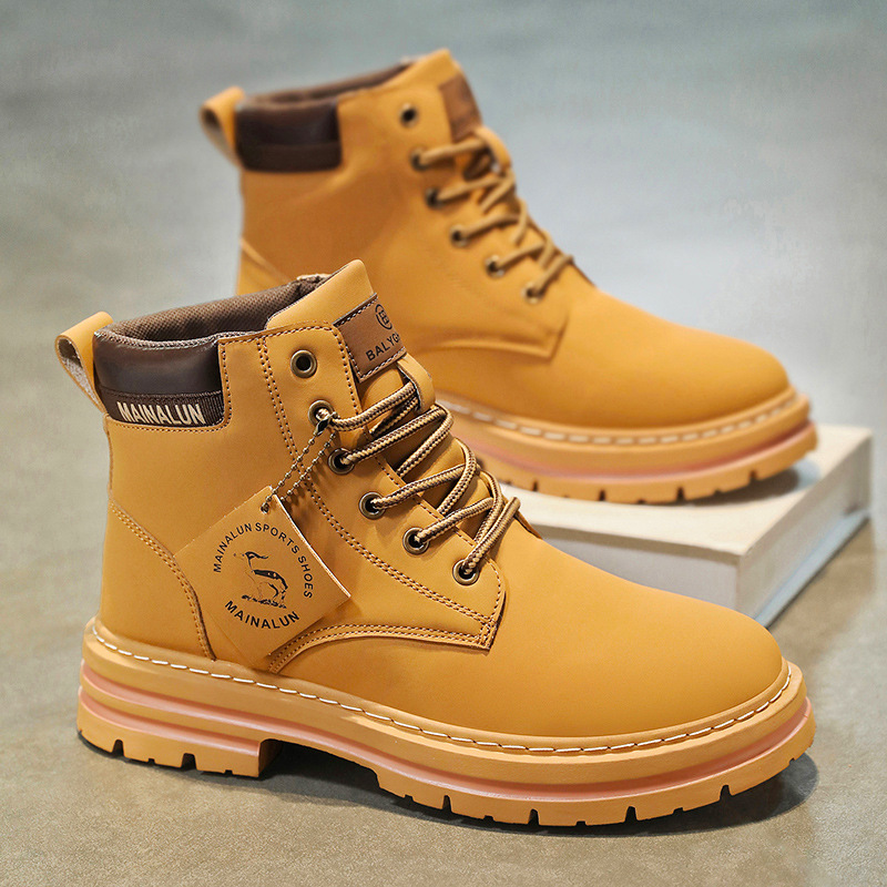 Mens Fashion Trainers - Classic Men High Top Boots High