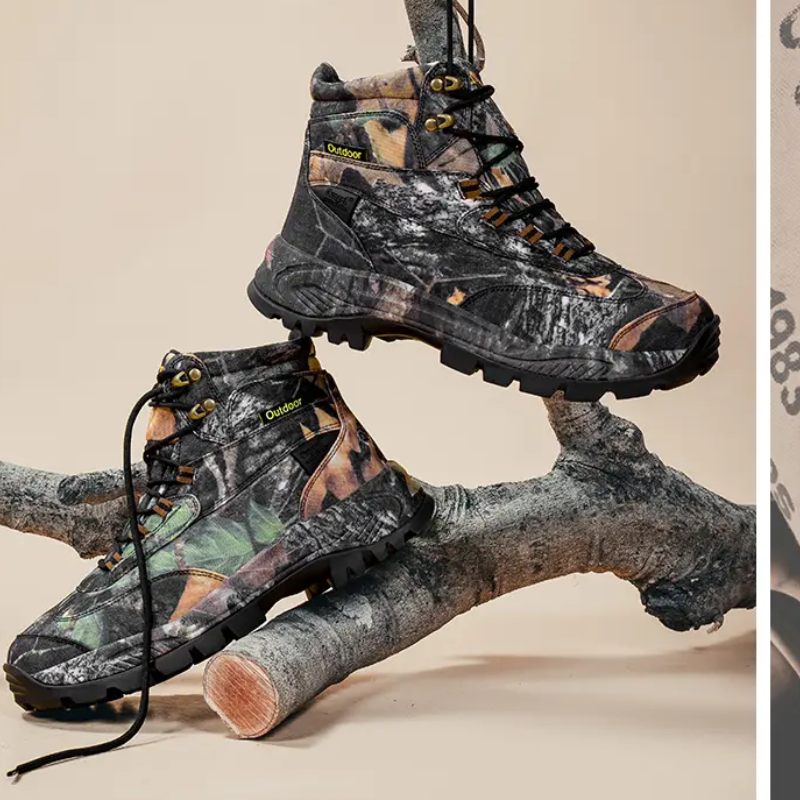 Men'S Fashion Hiking Boots - Men's High Top Camouflage Hunting Boots