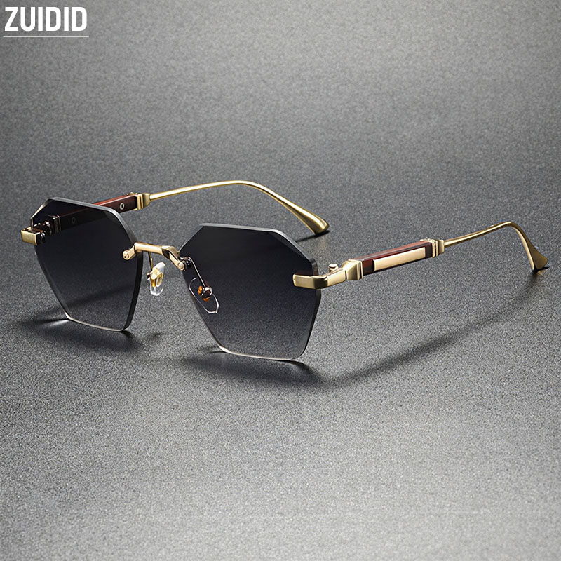 Mens Fashion Trend 2026 - 2026 Rimless Sunglasses Women Trend Luxury