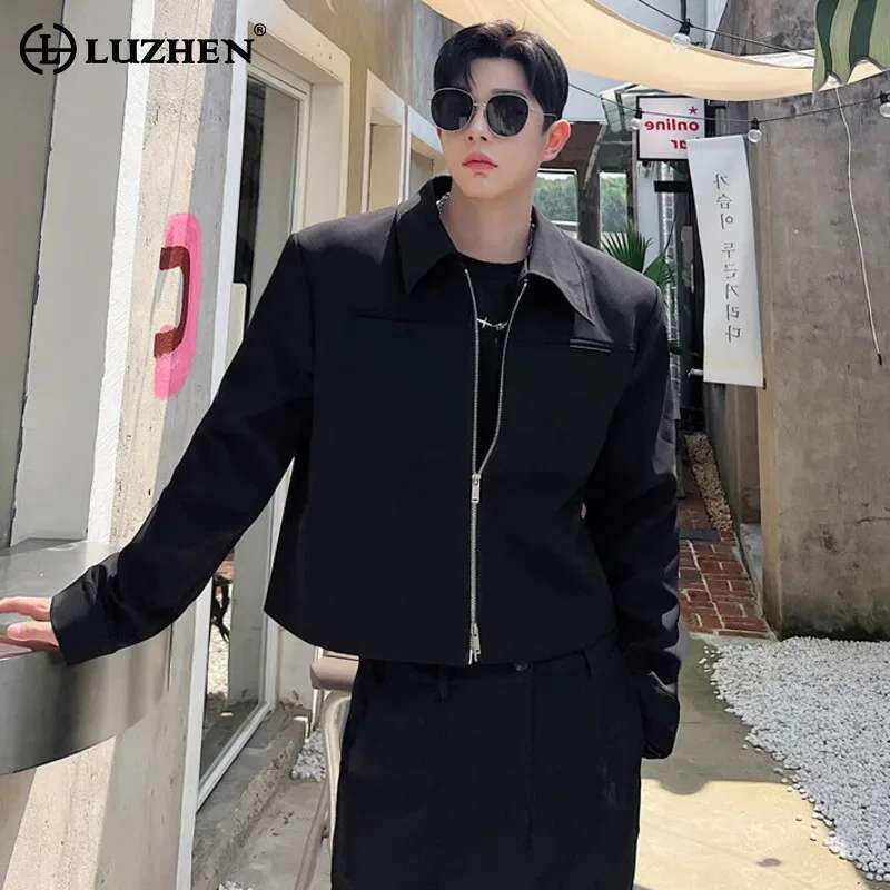 Men'S Fashion Reviews - LUZHEN Fashion Spring New Solid Color