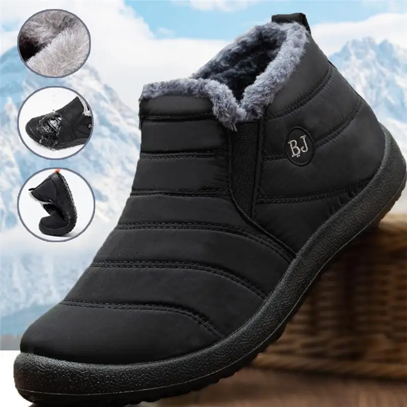 Men'S Fashion Hiking Boots - Fashion Men's Snow Boots Ankle High