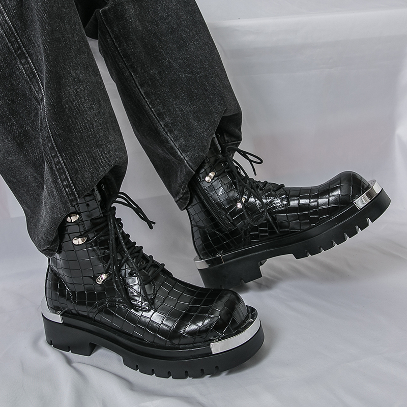 Men'S Fashion Hiking Boots - Quality High Top Man Outdoor Hiking