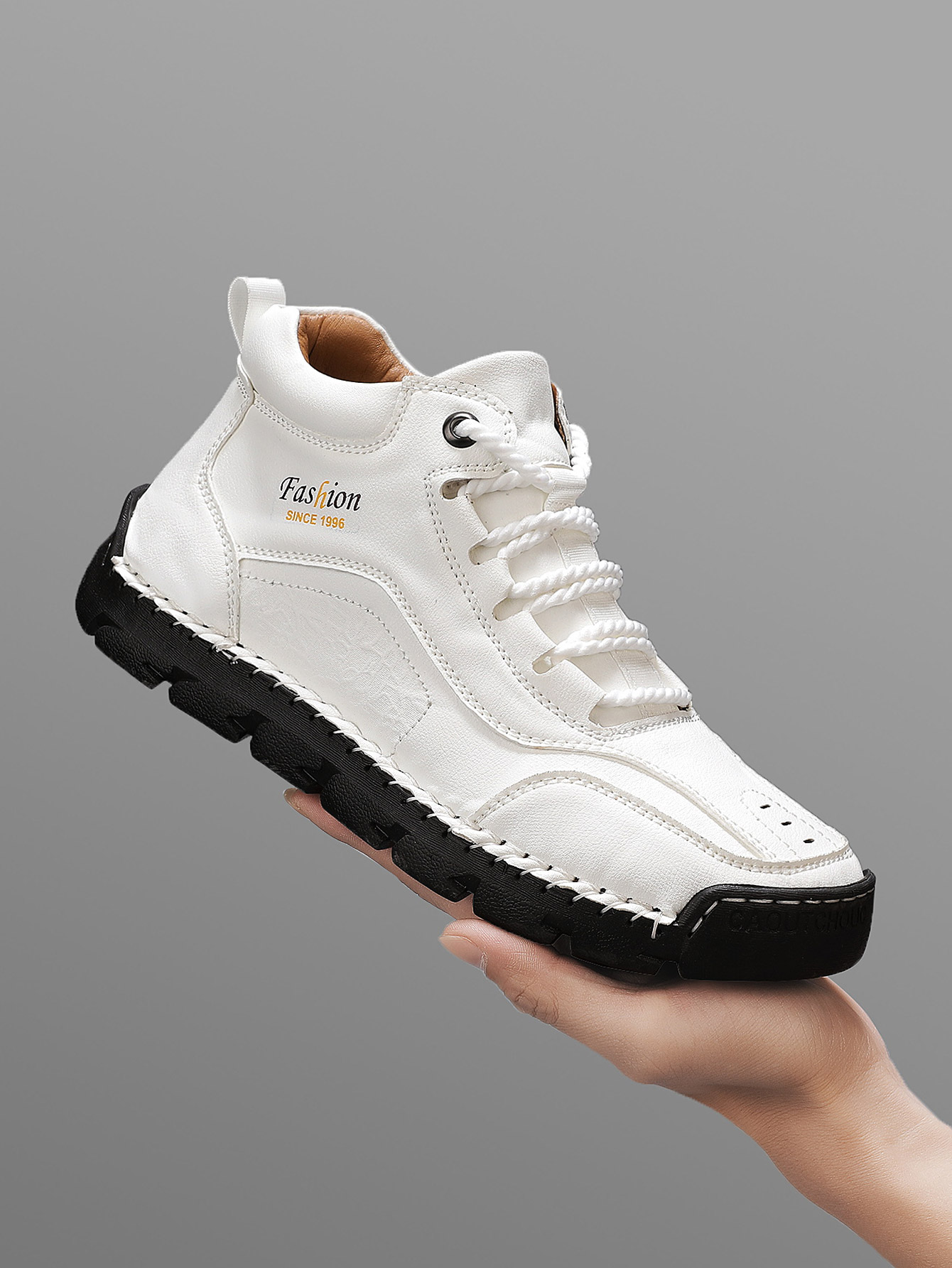 Men'S Fashion Hiking Boots - Men's Handmade Mid-Top Casual Shoes, Simple