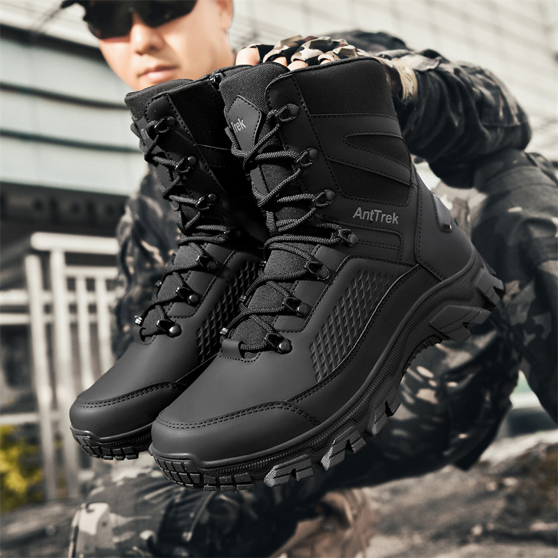 Men'S Fashion Hiking Boots - Men's Wild Training Boots Four Seasons