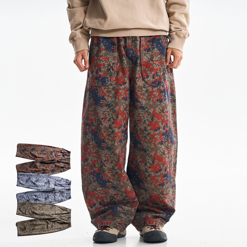 Mens Fashion Cargo Pants - High Quality Print Cotton Cargo Pants