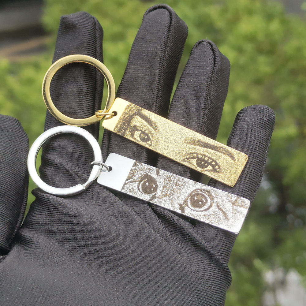 Custom Photo Keychain Personal - огляд і ціна Mens Fashion Style Images