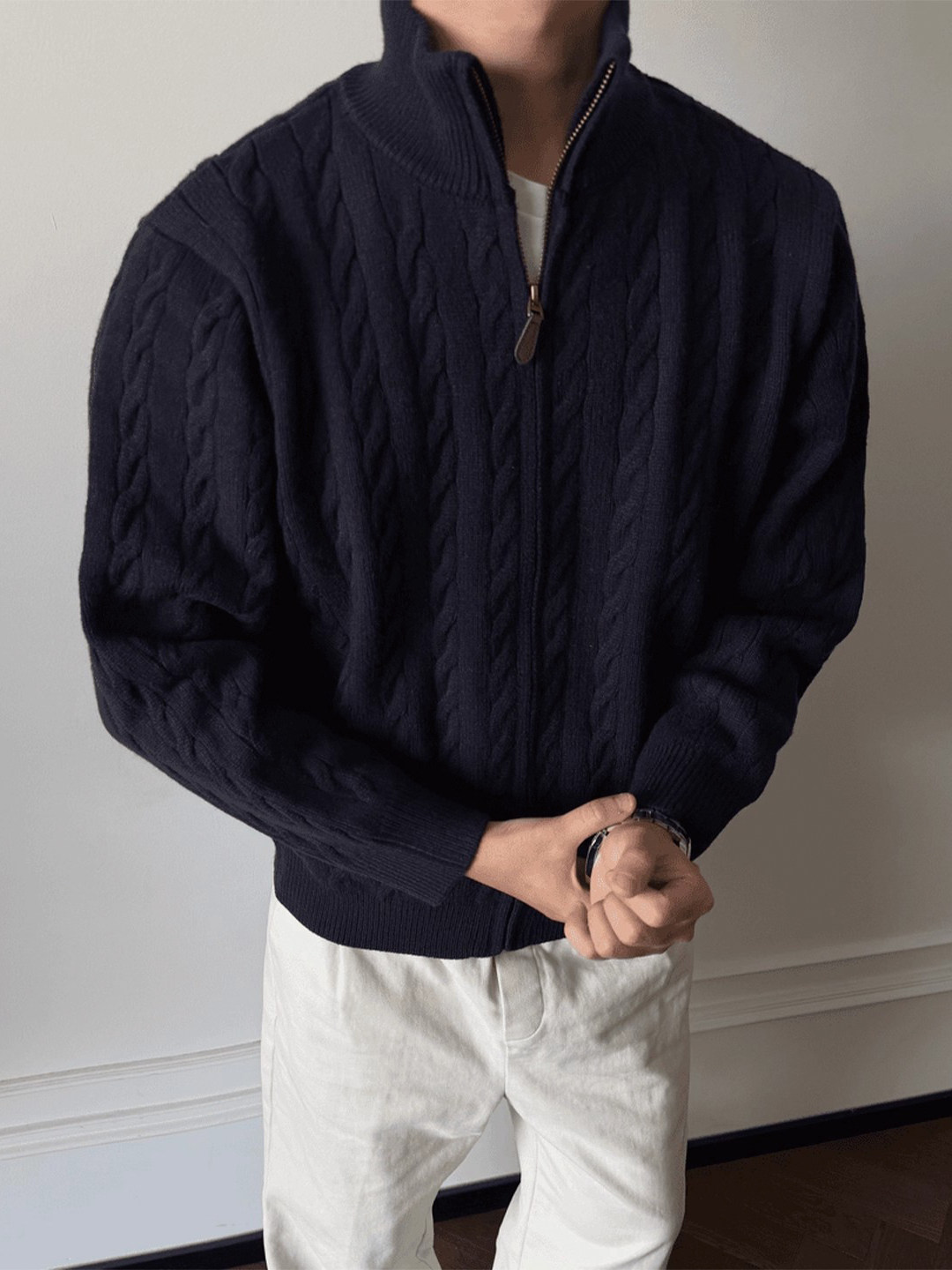Fur Collar Pullovers Anime Men - огляд і ціна Mens Fashion Style Images