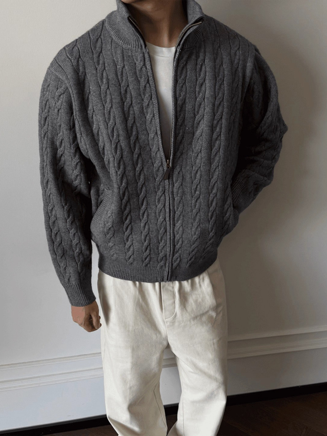 Fur Collar Pullovers Anime Men - огляд і ціна Mens Fashion Style Images