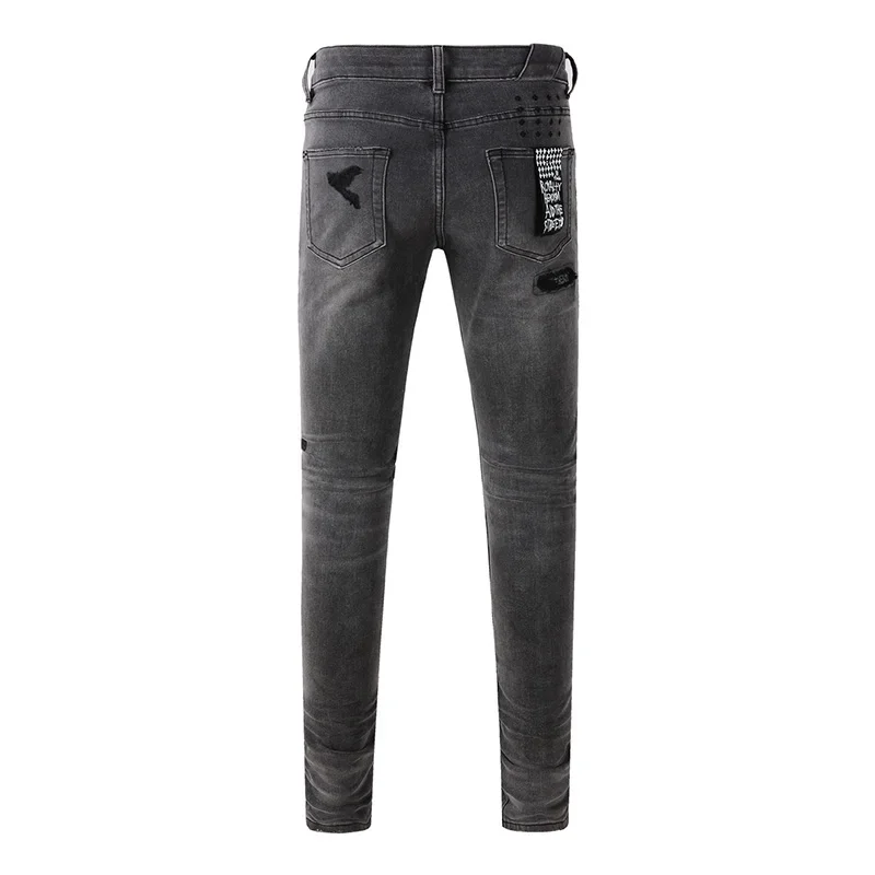 Men's High Street Distressed A - огляд і ціна Skinny Jeans Ripped