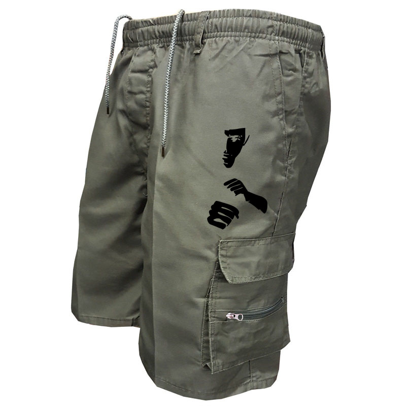 Fashion Print Workwear Shorts  - огляд і ціна Mens Fashion Cargo Pants