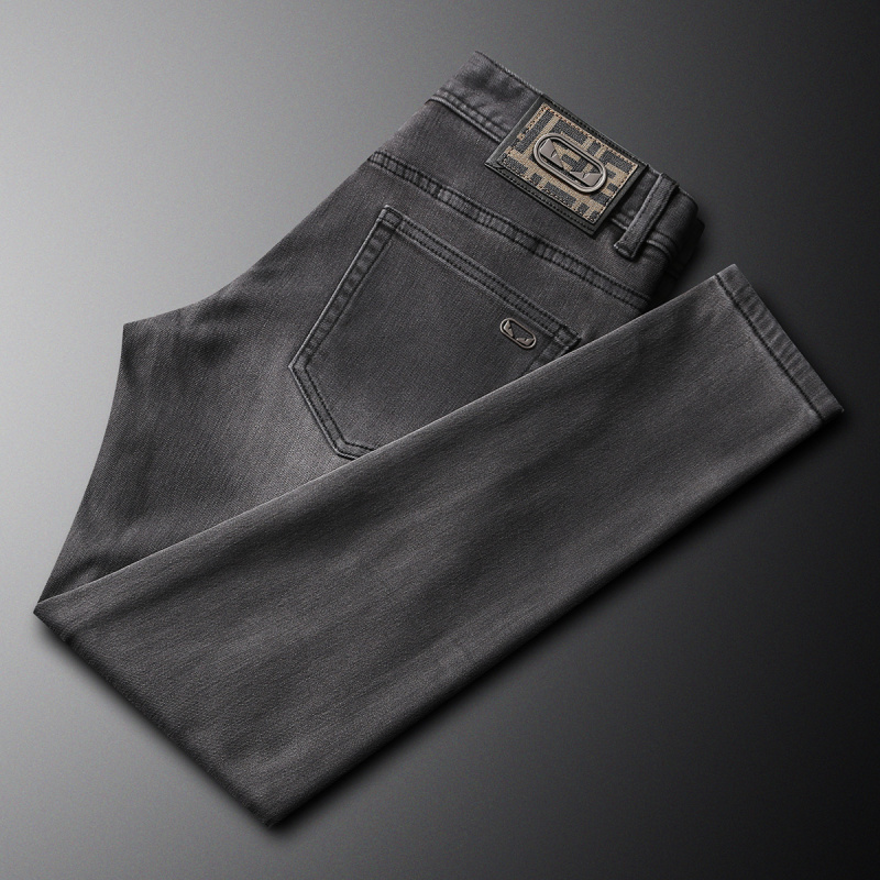 2025 autumn new trendy brand j - огляд і ціна Men'S Fashion Grey Jeans