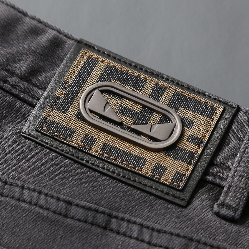 2025 autumn new trendy brand j - огляд і ціна Men'S Fashion Grey Jeans