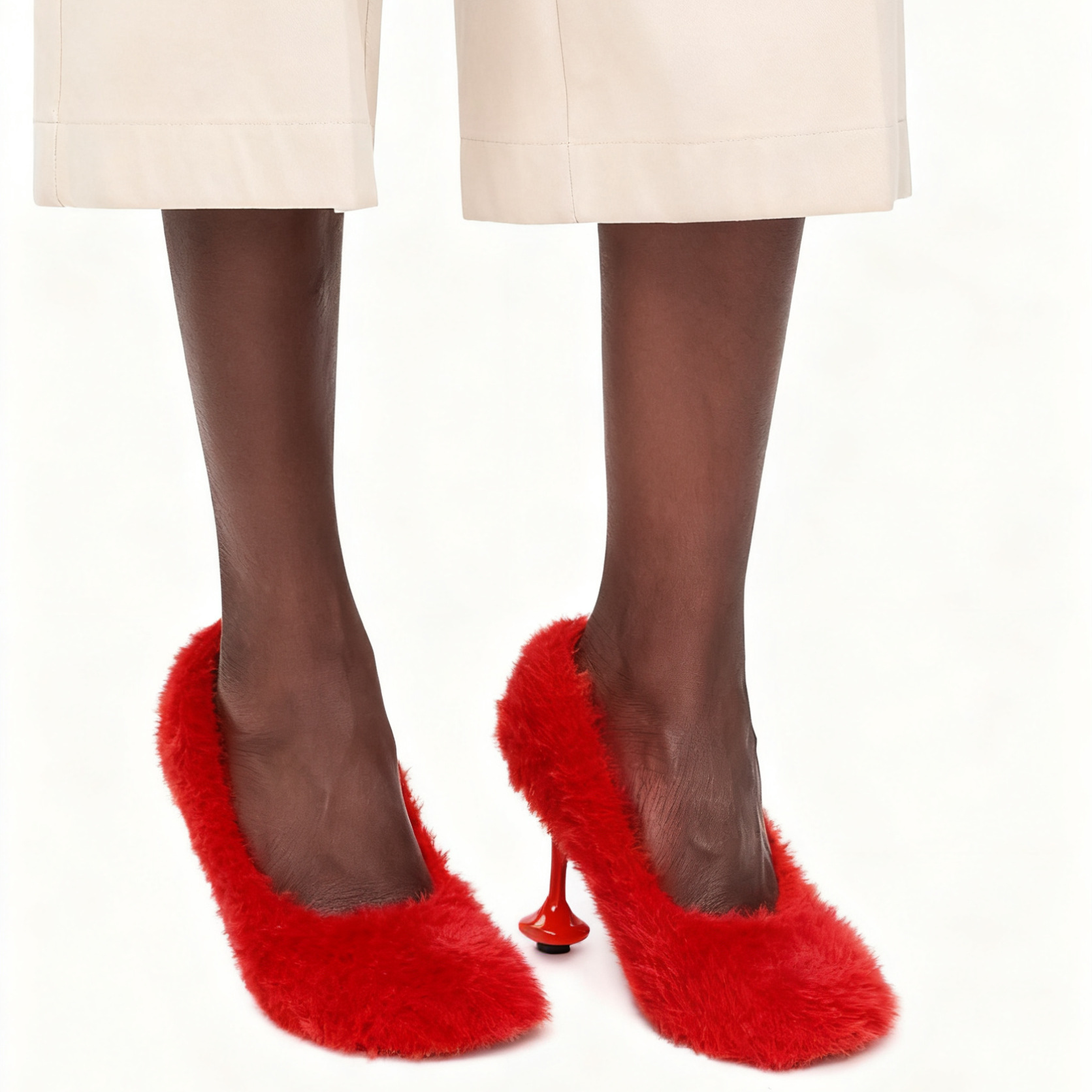 2026 Women Summer Red Furry Fa - огляд і ціна Men'S Fashion Night Out