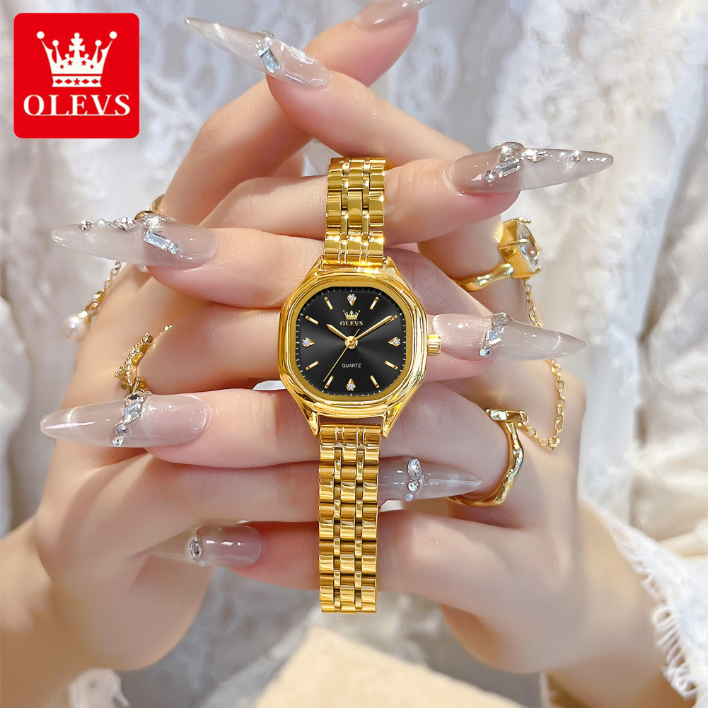 OLEVS 5888 Ladies Watches Gold - огляд і ціна Men'S Fashion Box