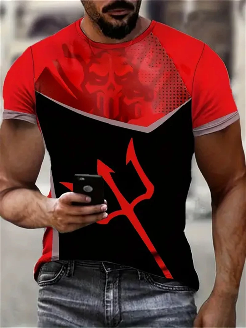 Men's Red Black Devil Trident  - огляд і ціна Men'S Fashion Night Out