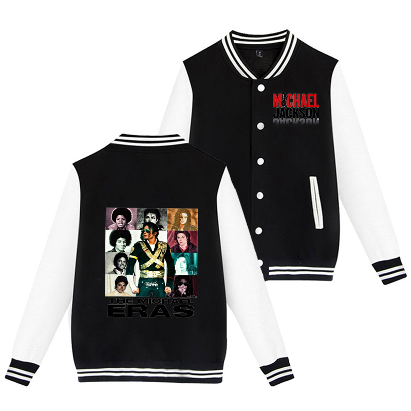 Michael Jackson Adult Baseball - огляд і ціна Mens Fashion Jumpers