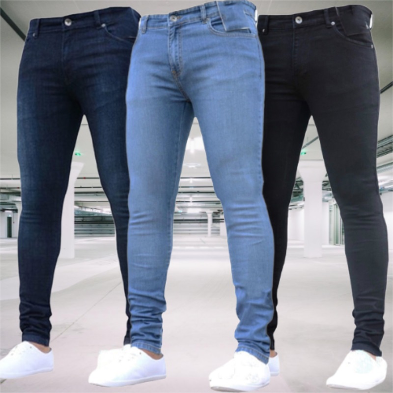 Men's Jeans Stretch Slim Fit T - огляд і ціна Skinny Jeans Ripped