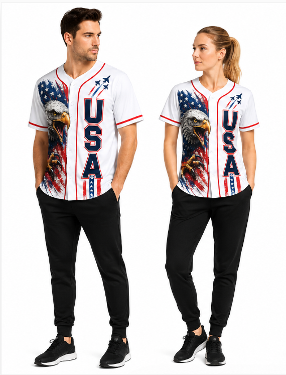 Baseball Jersey USA 250 Baseba - огляд і ціна Mens Fashion Baseball Jersey