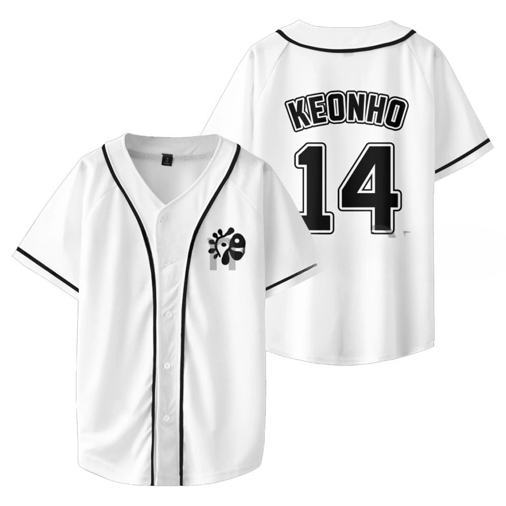 Kpop CORTIS Merch Short Sleeve - огляд і ціна Mens Fashion Baseball Jersey