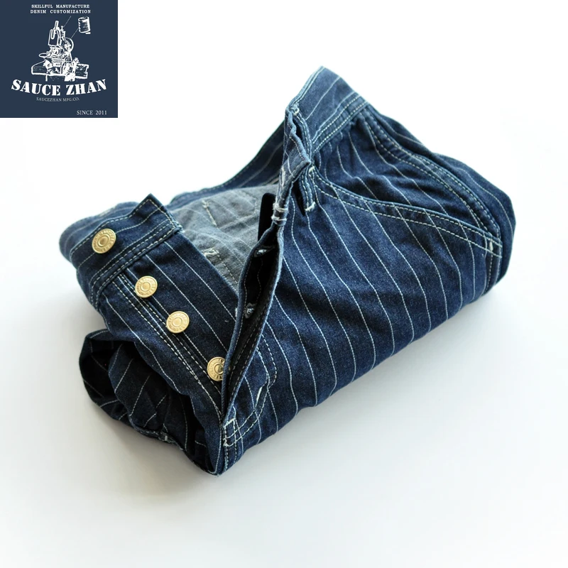 Saucezhan Striped Jeans Men Vi - огляд і ціна Skinny Jeans Ripped
