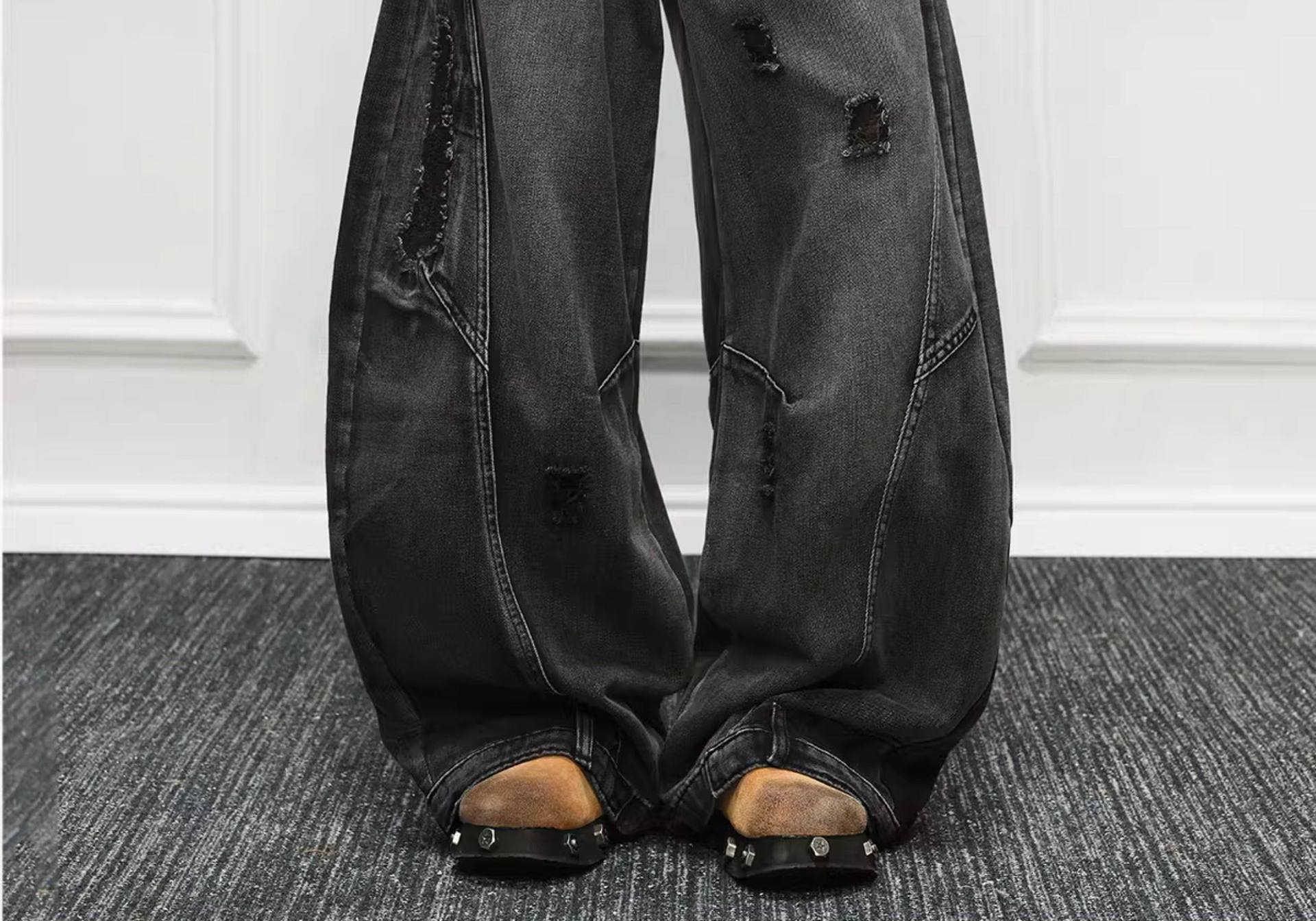 Vintage New Fashion American S - огляд і ціна Men'S Fashion Grey Jeans