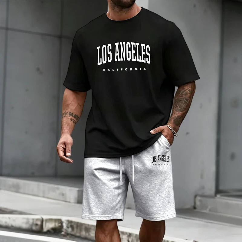 Men's Tracksuit Short Sleeve T - огляд і ціна Queer Men'S Fashion