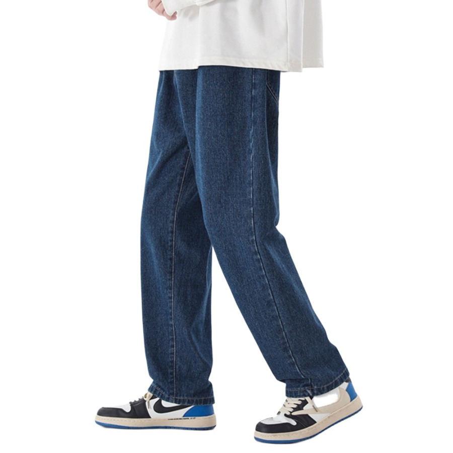 2026 New Korean Fashion Men's  - огляд і ціна Men'S Fashion Grey Jeans