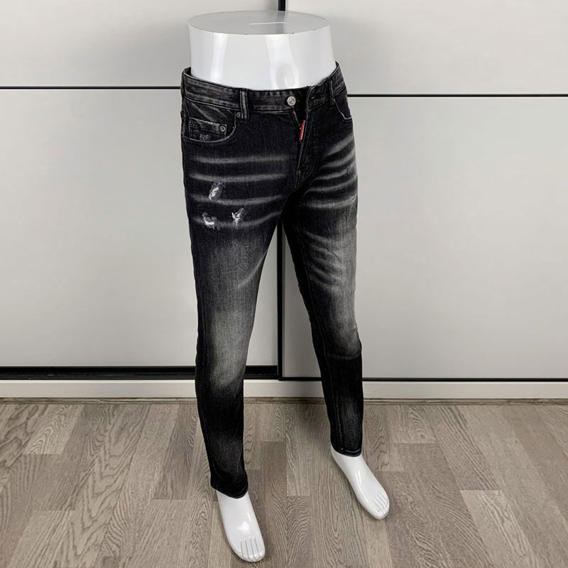 Street Fashion Men's Tight Bla - огляд і ціна Men'S Fashion Grey Jeans