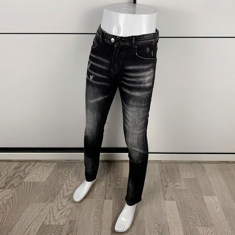 Street Fashion Men's Tight Bla - огляд і ціна Men'S Fashion Grey Jeans