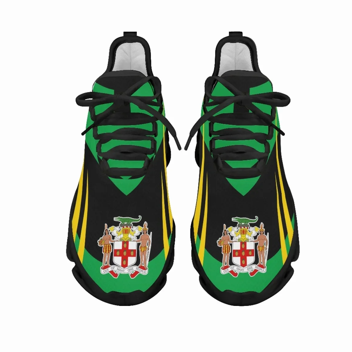 Jamaica Flag Print Shoes Men S - огляд і ціна Mens Fashion Trainers