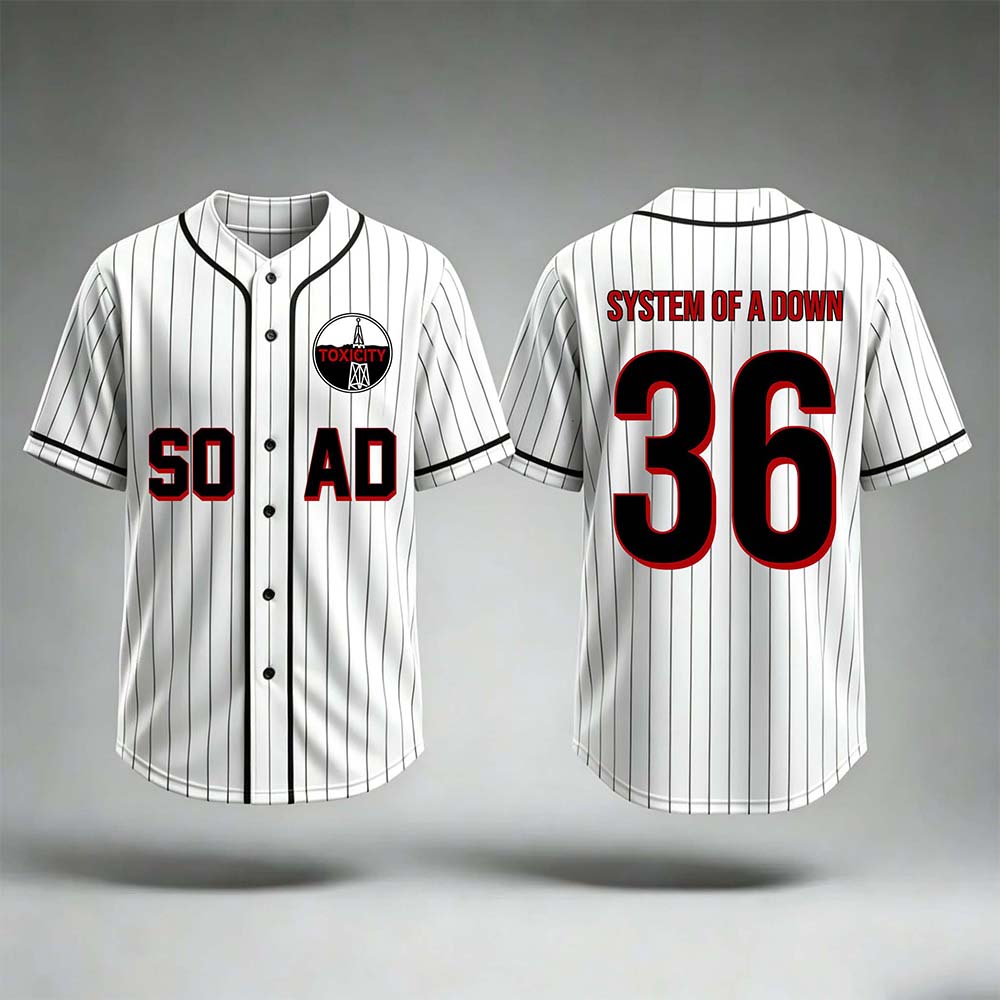 System of A Down Baseball Jers - огляд і ціна Mens Fashion Baseball Jersey