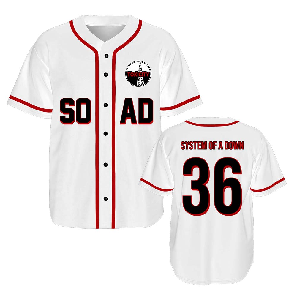 System of A Down Baseball Jers - огляд і ціна Mens Fashion Baseball Jersey