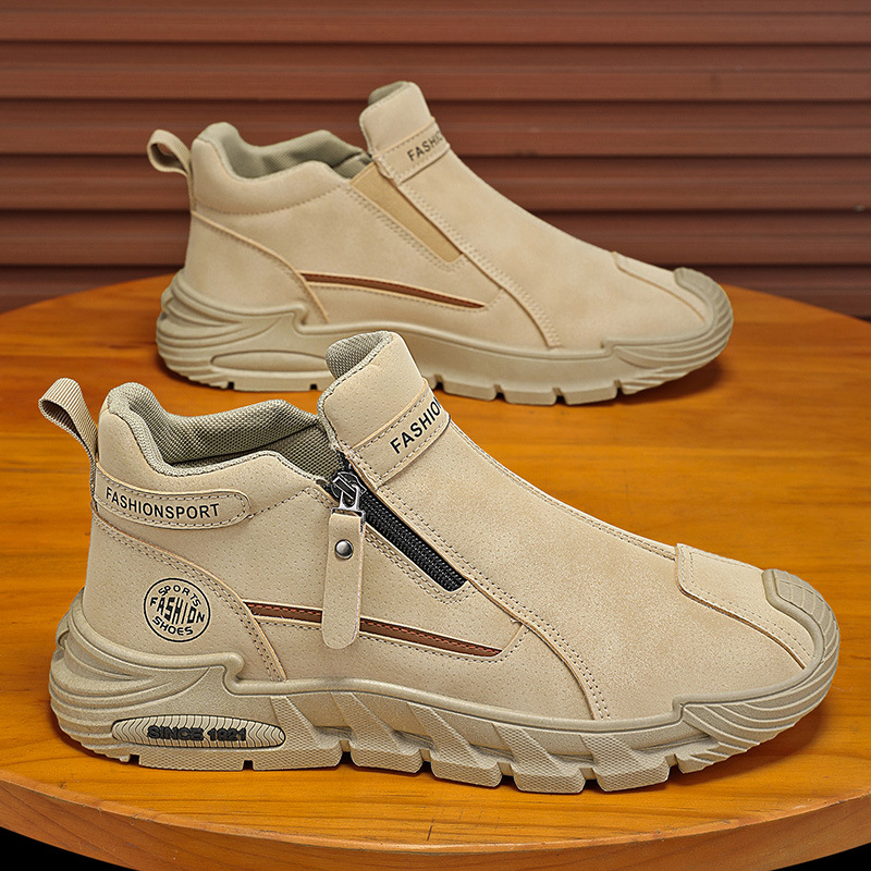 Men's Casual Zipper Closed Sho - огляд і ціна Men'S Fashion Hiking Boots