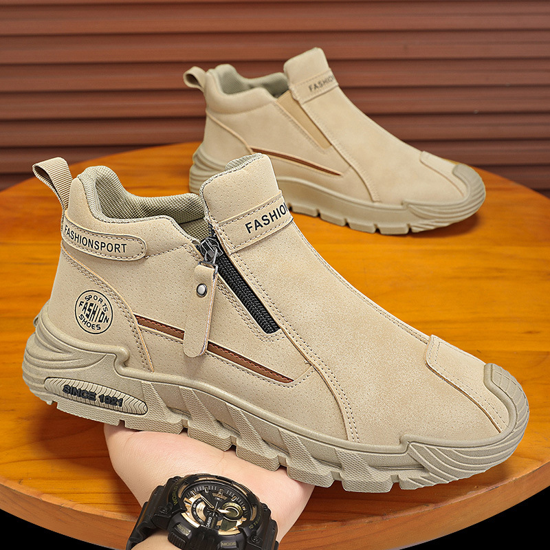 Men's Casual Zipper Closed Sho - огляд і ціна Men'S Fashion Hiking Boots