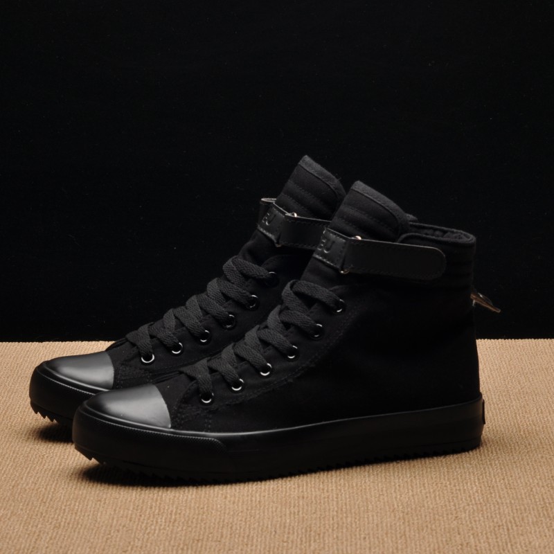 Men Canvas Shoes Fashion high  - огляд і ціна Mens Fashion Help