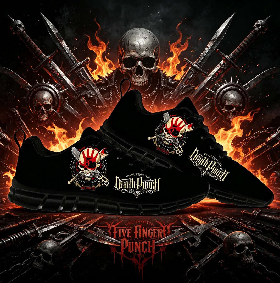 Five Finger Death Punch Men Wo - огляд і ціна Mens Fashion Trainers