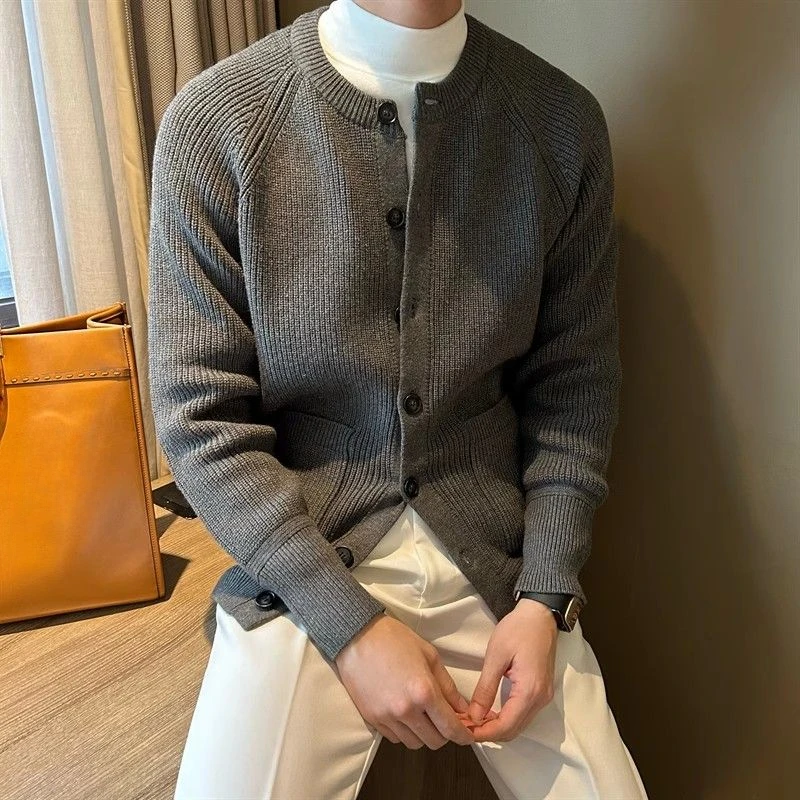 GELITAYINThick Knit Cardigan M - огляд і ціна Men'S Fashion Reviews
