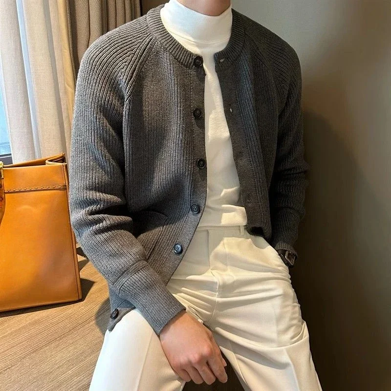 GELITAYINThick Knit Cardigan M - огляд і ціна Men'S Fashion Reviews