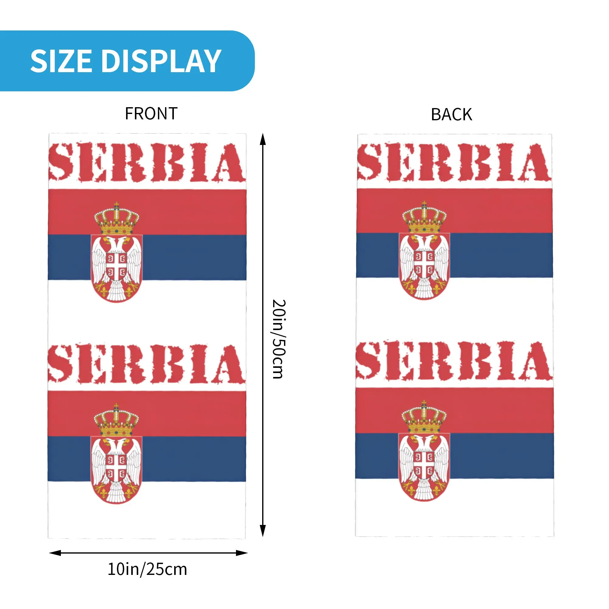 New Serbia Flag Bandana Neck G - огляд і ціна Men'S Fashion Rings