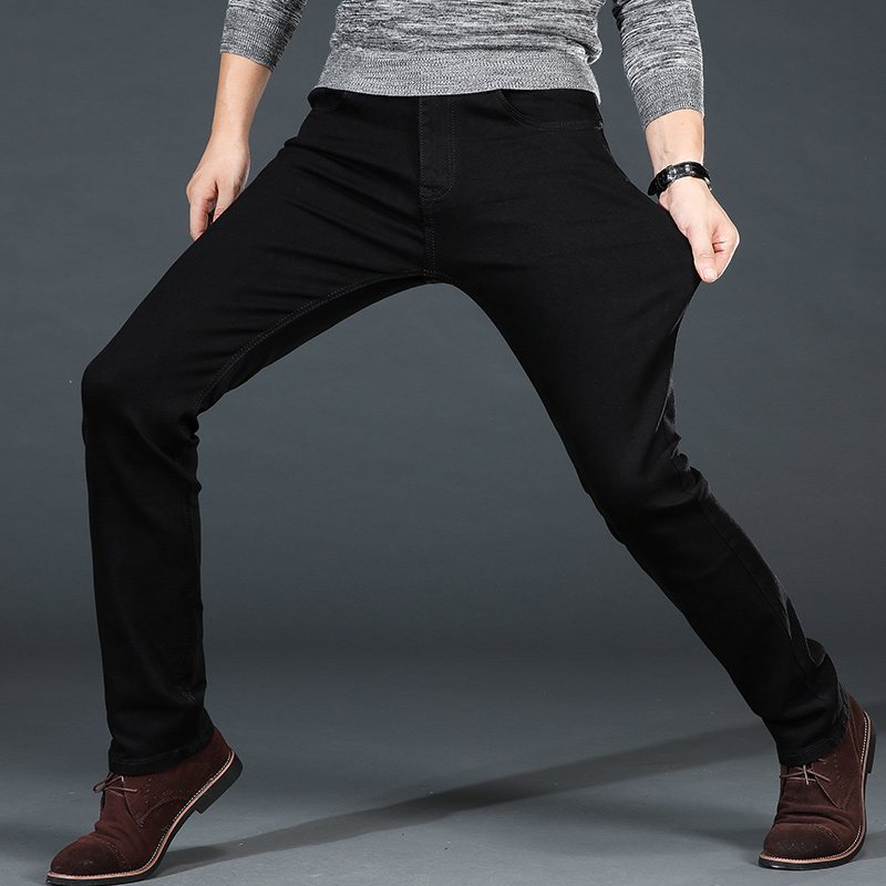 Men Plus Size Jeans 38 40 Slim - огляд і ціна Skinny Jeans Ripped