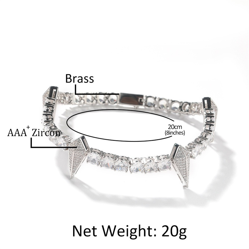 8inch Punk Hip Hop Spiked Brac - огляд і ціна Men'S Fashion Night Out