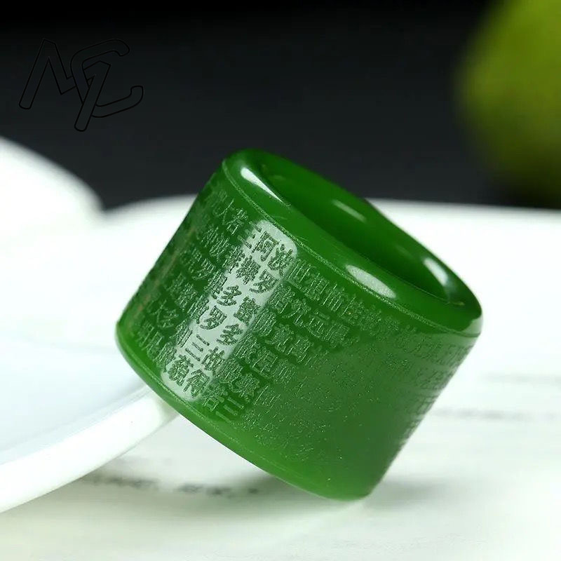 Natural RED Jade Ring Heart Me - огляд і ціна Men'S Fashion Rings