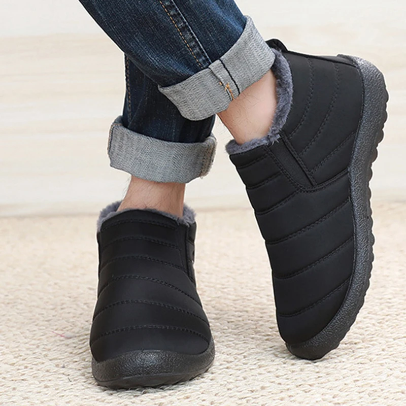 Fashion Men's Snow Boots Ankle - огляд і ціна Men'S Fashion Hiking Boots