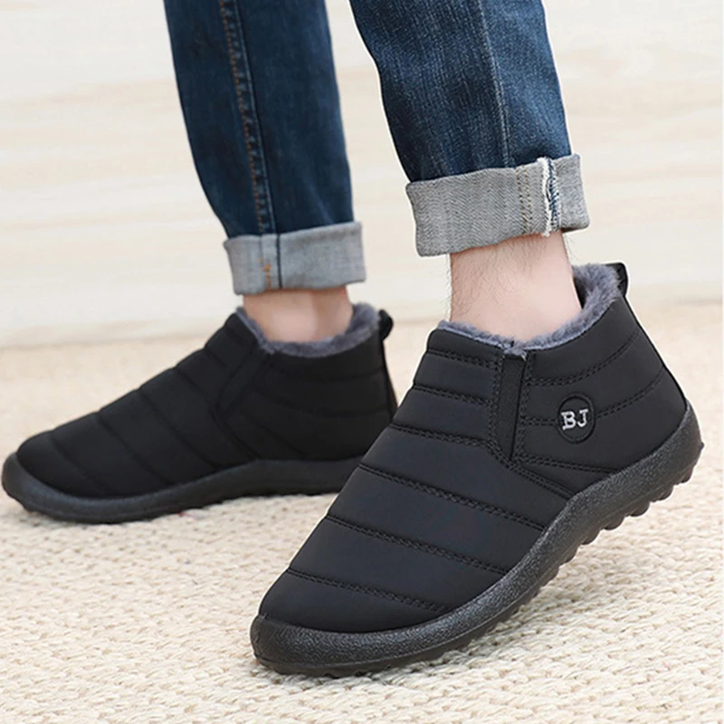 Fashion Men's Snow Boots Ankle - огляд і ціна Men'S Fashion Hiking Boots