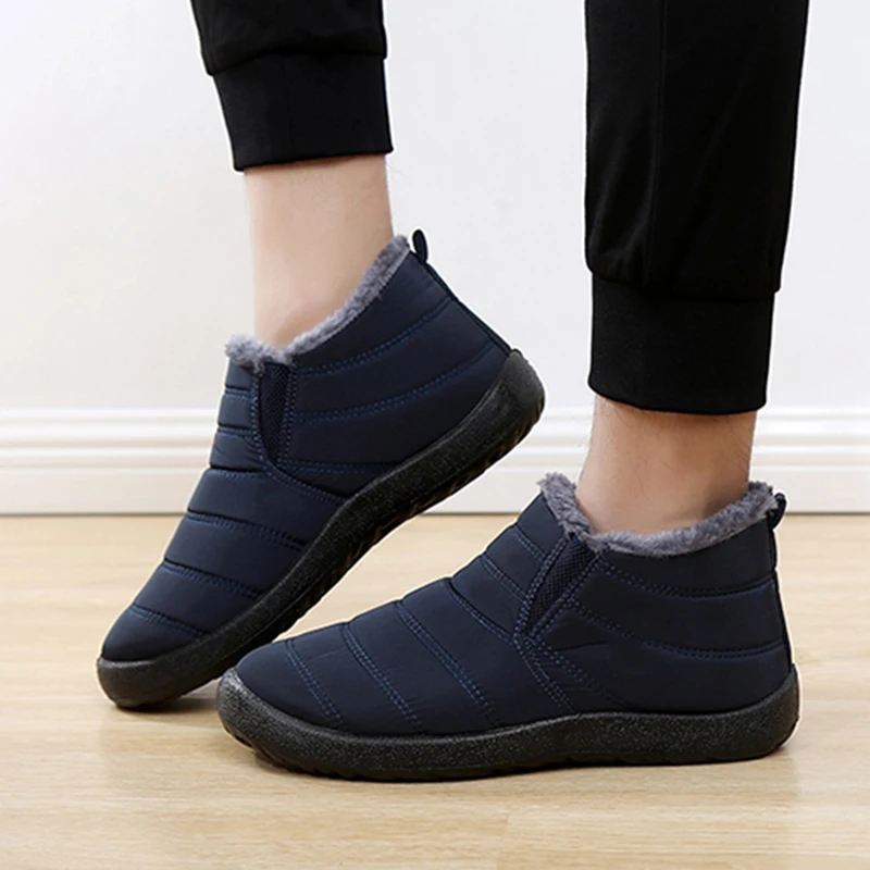 Fashion Men's Snow Boots Ankle - огляд і ціна Men'S Fashion Hiking Boots