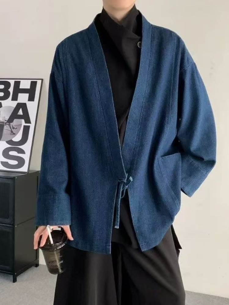 Vintage Japanese Style Denim C - огляд і ціна Mens Fashion Jumpers