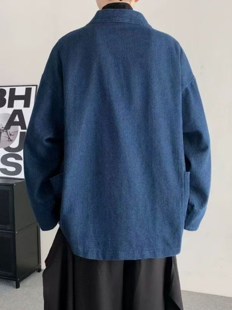 Vintage Japanese Style Denim C - огляд і ціна Mens Fashion Jumpers
