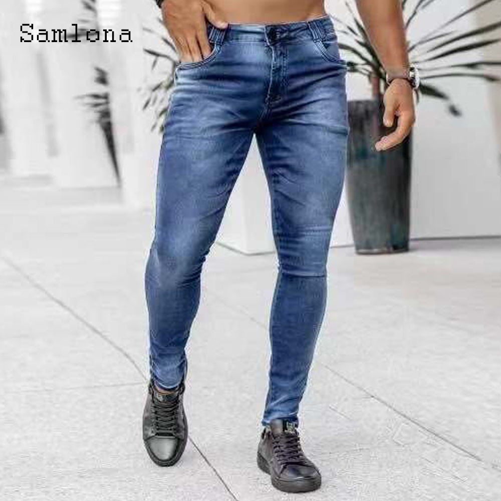 Samlona Jeans Mens Fashion Ski - огляд і ціна Men'S Fashion Grey Jeans