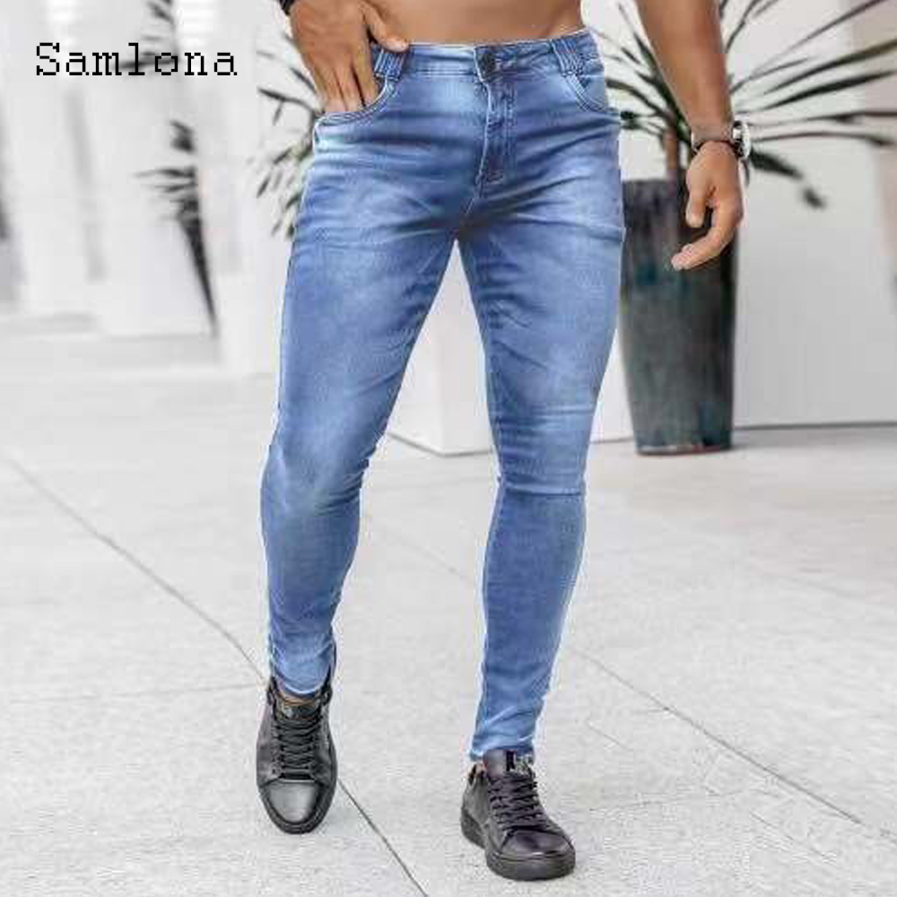 Samlona Jeans Mens Fashion Ski - огляд і ціна Men'S Fashion Grey Jeans